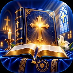 German Bible app icon